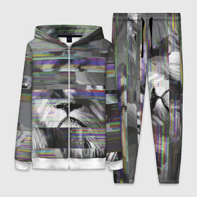 Женский костюм 3D с принтом Glitch lion 2020 в Новосибирске,  |  | fashion | glitch | lion | vanguard | авангард | глитч | лев | мода