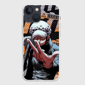 Чехол для iPhone 13 mini с принтом Трафальгар Ло особо опасен в Новосибирске,  |  | one piece | trafalgar | trafalgar d water law | ван пис | ванпис | доктор | пират | трафальгар | трафальгар д ватер ло