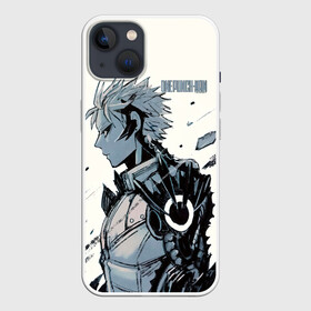 Чехол для iPhone 13 с принтом One Punch Man Генос в Новосибирске,  |  | genos | genoсide | jenosu | one punch man | one punchman | onepunchman | oni saibogu | аниме | ван панч мен | ванпанчмен | генос | кибердемон | кибернетическое тело | манга | сильнейший человек | человек одинудар | человек одного удара