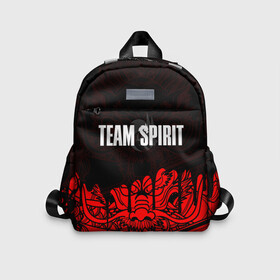 Детский рюкзак 3D с принтом TEAM SPIRIT RED DRAGON CYBERSPORT в Новосибирске, 100% полиэстер | лямки с регулируемой длиной, сверху петелька, чтобы рюкзак можно было повесить на вешалку. Основное отделение закрывается на молнию, как и внешний карман. Внутри дополнительный карман. По бокам два дополнительных кармашка | collapse | cs go | cyber | cybersport | dota 2 | dragon | hearthstone | miposhka | mira | russia | spirit | spirited | team spirit | the international | torontotokyo | ts | yatoro | дракон | кибер | киберспорт | киберспортсмен | кс го | россия |