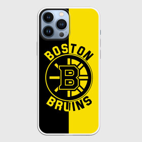 Чехол для iPhone 13 Pro Max с принтом Boston Bruins, Бостон Брюинз в Новосибирске,  |  | boston | boston bruins | bruins | hockey | nhl | usa | бостон | бостон брюинз | нхл | спорт | сша | хоккей | шайба