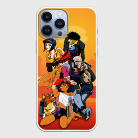 Чехол для iPhone 13 Pro Max с принтом Cowboy All в Новосибирске,  |  | corgi | cowboy bebop | ed | edd | edward | edward wong | ein | fei | fei valentain | jet | jet black | spike | spike spiegel | аниме | боевик | вестер | детектив | джет | джет блэк | ед | ен | иен | ковбой бибоп | корги | космический | манга | спайк | спа