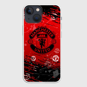 Чехол для iPhone 13 mini с принтом Manchester United: Возвращения Ronaldo. в Новосибирске,  |  | fc | fcmu | football | football club | manchester united | red devils | sport | красные дьяволы | манчестер юнайтед | спорт | фк | фкмю | футбол | футбольный клуб