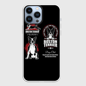 Чехол для iPhone 13 Pro Max с принтом Бостон Терьер (Boston Terrier) в Новосибирске,  |  | a | boston terrier | bull terrier | bulldog | dog | terrier | бостон терьер | бостонский терьер | бульдог | бультерьер | год собаки | друг человека | животное | зверь | ищейка | кинолог | кость | пёс | собака бостон терьер