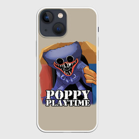Чехол для iPhone 13 mini с принтом Poppy Playtime | ХАГГИ ВАГГИ в Новосибирске,  |  | Тематика изображения на принте: poppy playtime | игра | кукла | монстр | плэйтайм | попи плей тайм | попи плэй тайм | попиплейтам | попиплэйтайм | поппи плейтайм | поппиплэйтайм | хагги вагги | хаги ваги | хоррор