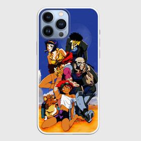 Чехол для iPhone 13 Pro Max с принтом Cоwboy ALL в Новосибирске,  |  | corgi | cowboy bebop | ed | edd | edward | edward wong | ein | fei | fei valentain | jet | jet black | spike | spike spiegel | аниме | боевик | вестер | детектив | джет | джет блэк | ед | ен | иен | ковбой бибоп | корги | космический | манга | спайк | спа