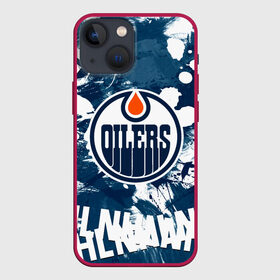 Чехол для iPhone 13 mini с принтом Эдмонтон Ойлерз | Edmonton Oilers в Новосибирске,  |  | edmonton | edmonton oilers | hockey | nhl | oilers | usa | нхл | ойлерз | спорт | сша | хоккей | шайба | эдмонтон | эдмонтон ойлерз