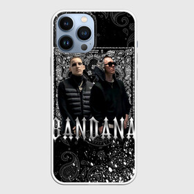 Чехол для iPhone 13 Pro Max с принтом BANDANA 1 в Новосибирске,  |  | Тематика изображения на принте: bandana | bbt | big baby tape | kizaru | rap | trap | бандана | ббт | биг бейби тейп | кизару | реп | треп