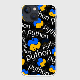 Чехол для iPhone 13 mini с принтом PYTHON   ПАЙТОН   ПИТОН   УЗОР в Новосибирске,  |  | Тематика изображения на принте: big data | hacker | it | pattern | python | snake | айти | база данных | взлом | змея | искусственный интелект | кодер | нейросети | пайтон | питон | прогер | программирование | программист | разработчик | узор | хакер