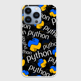 Чехол для iPhone 13 Pro с принтом PYTHON   ПАЙТОН   ПИТОН   УЗОР в Новосибирске,  |  | Тематика изображения на принте: big data | hacker | it | pattern | python | snake | айти | база данных | взлом | змея | искусственный интелект | кодер | нейросети | пайтон | питон | прогер | программирование | программист | разработчик | узор | хакер