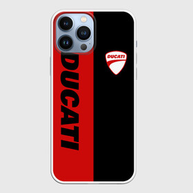 Чехол для iPhone 13 Pro Max с принтом DUCATI BLACK RED BACKGROUND в Новосибирске,  |  | Тематика изображения на принте: ducati | italy | moto | motocycle | racing | sport | дукати | италия | мото | мотоспорт | мотоцикл | рейсинг | спорт