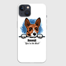 Чехол для iPhone 13 с принтом Собака Басенджи в Новосибирске,  |  | african dog | animal | basenji | congo terrier | dog | африканская собака | басенджи | год собаки | друг человека | животное | зверь | кинолог | конго терьер | пёс | собака басенджи | собаковод | четвероногий