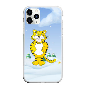 Чехол для iPhone 11 Pro матовый с принтом костюм тигра в Новосибирске, Силикон |  | 2022 | год тигра | новый год | новый год 2022 | символ года | тигр | тигренок | тигрица | тигры