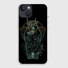 Чехол для iPhone 13 с принтом Dead bird в Новосибирске,  |  | alternative | lamb of god | log | metall | music | rock | альтернатива | ламб оф гад | ламб оф год | металл | музыка | рок