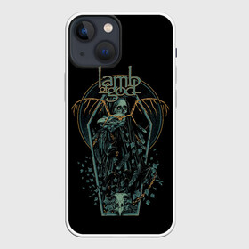 Чехол для iPhone 13 mini с принтом Dead bird в Новосибирске,  |  | alternative | lamb of god | log | metall | music | rock | альтернатива | ламб оф гад | ламб оф год | металл | музыка | рок