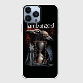 Чехол для iPhone 13 Pro Max с принтом Время уходит LOG в Новосибирске,  |  | alternative | lamb of god | log | metall | music | rock | альтернатива | ламб оф гад | ламб оф год | металл | музыка | рок