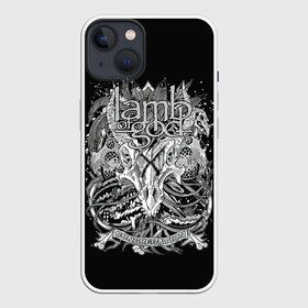 Чехол для iPhone 13 с принтом Конгрегация в Новосибирске,  |  | alternative | lamb of god | log | metall | music | rock | альтернатива | ламб оф гад | ламб оф год | металл | музыка | рок