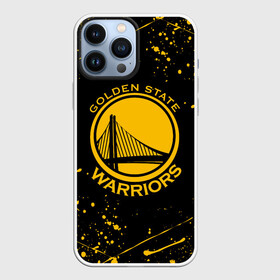 Чехол для iPhone 13 Pro Max с принтом GOLDEN STATE WARRIORS , БРЫЗГИ КРАСОК в Новосибирске,  |  | golden state | golden state warriors | gsw | nba | usa | америка | голден стэйт уорриорз | гсв | нба | сша