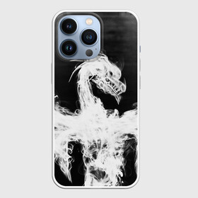 Чехол для iPhone 13 Pro с принтом SMOKE DRAGON INVERSE JAPAN в Новосибирске,  |  | china | dragon | japan | neon | smoke | smoke dragon | texture | драконы | дым | китай | мифология | неон | неоновые драконы | текстура | япония