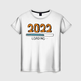 Женская футболка 3D с принтом 2022 загрузка в Новосибирске, 100% полиэфир ( синтетическое хлопкоподобное полотно) | прямой крой, круглый вырез горловины, длина до линии бедер | 2022 | 22 | color | download | figures | is | new | of | second | symbol | the | tiger | twenty | world | year | второй | год | года | двадцать | загрузка | загрузки | мира | нового | новый | окрас | полоса | прогрузка | символ | тигр | тигриный | цифры