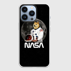 Чехол для iPhone 13 Pro с принтом Доги Космонавт (Мем Наса) Doge в Новосибирске,  |  | doge | earth | mars | meme | moon | nasa | space | star | usa | америка | гагарин | доги | животные | звезда | земля | корги | космонавт | космос | луна | марс | мем | наса | планета | прикол | собака | сша | флаг