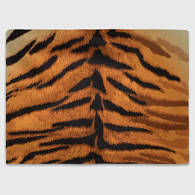 Плед 3D с принтом ТИГРИНАЯ ШКУРА в Новосибирске, 100% полиэстер | закругленные углы, все края обработаны. Ткань не мнется и не растягивается | Тематика изображения на принте: 2022 | christmas | merry | new | tiger | year | год | животные | новый | рождество | текструа | тигр | тигра | тигриная | тигровая | шерсть