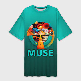 Платье-футболка 3D с принтом The Resistance  Muse в Новосибирске,  |  | muse | rock band | альбом | альтернативный | мосе | моус | моусе | муз | муза | музе | музыка | мусе | мьюз | прогрессивный | рок группа | симфонический | спейс | спейсрок