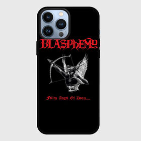 Чехол для iPhone 13 Pro Max с принтом Blasphemy   Fallen Angel of Doom... в Новосибирске,  |  | Тематика изображения на принте: black metal | blasphemy | death metal | metal | бласфеми | блацк | блэк металл | дэт металл | металл | митол | рок