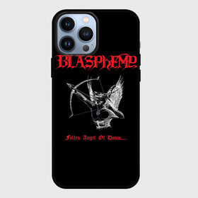 Чехол для iPhone 13 Pro Max с принтом Blasphemy   Fallen Angel of Doom... в Новосибирске,  |  | black metal | blasphemy | death metal | metal | бласфеми | блацк | блэк металл | дэт металл | металл | митол | рок