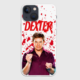 Чехол для iPhone 13 mini с принтом Декстер   Dexter в Новосибирске,  |  | dexter | декстер | декстер морган | дремлющий демон декстера | майкл си холл | сериал декстер