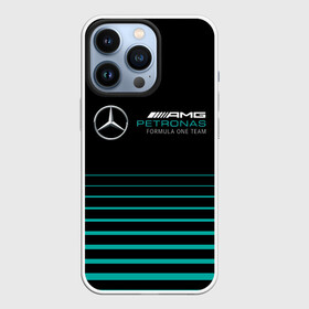 Чехол для iPhone 13 Pro с принтом Merсedes PETRONAS F1 в Новосибирске,  |  | Тематика изображения на принте: amg | auto | brabus | f1 | formula 1 | formula one team | mercedes | mersedes | merсedes | petronas | sport | авто | автомобиль | автомобильные | автоспорт | амг | брабус | бренд | вальтери боттас | льюис хэмилтон | марка | машины | мер