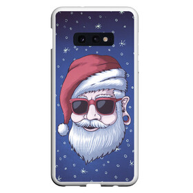 Чехол для Samsung S10E с принтом САНТА ХИПСТЕР | SANTA HIPSTER в Новосибирске, Силикон | Область печати: задняя сторона чехла, без боковых панелей | 2022 | bad | christmas | cold | dab | dub | hipster | klaus | merry | new | santa | snow | winter | year | год | даб | зима | клаус | мороз | новый | рождество | санта | снег | тигр | тигра | хипстер | холод