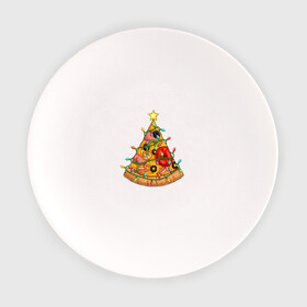 Тарелка с принтом Новогодняя Пицца Елка в Новосибирске, фарфор | диаметр - 210 мм
диаметр для нанесения принта - 120 мм | Тематика изображения на принте: christmas | pizza | гирлянда | елка | ель | звезда | новый год | пицца | рождество