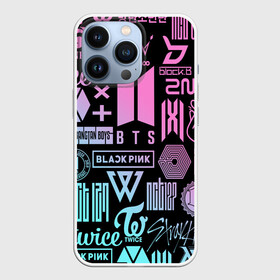 Чехол для iPhone 13 Pro с принтом K POP LOGOBOMBING   КОРЕЙСКИЕ ГРУППЫ в Новосибирске,  |  | ateez | blackpink | bts | exo | got7 | itzy | izone | mamamoo | monsta x | monstax | seventeen | superm | tomorrow x together | trei | twice | txt | winner | бтс | виннер | мамаму | монста х | монстах | суперм | твайс | треи | эйтиз | эхо