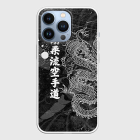 Чехол для iPhone 13 Pro с принтом Токийский Дракон (Иероглифы) Dragon Japan в Новосибирске,  |  | Тематика изображения на принте: beast | dragon | fire | grunge | горелый | дракон | животные | зверь | змей | иероглифы | когти | огонь | пепел | пламя | потертости | узор | чб | японский