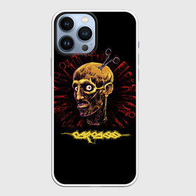 Чехол для iPhone 13 Pro Max с принтом Carcass, Necroticism в Новосибирске,  |  | death metal | grindcore | heartwork | necroticism | reek of putrefaction | surgical steel | swansong | symphonies of sickness | torn arteries | группы | метал | музыка | рок