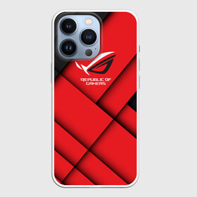 Чехол для iPhone 13 Pro с принтом ROG   republic of gamers в Новосибирске,  |  | asus | gta | асус | блок | бренд | видеокарта | дети | забава | игрушки | игры | киберспорт | компания | компьютер | лидер | майнкрафт | монитор | ноутбук | процессор | развлечение | ребёнок | системный