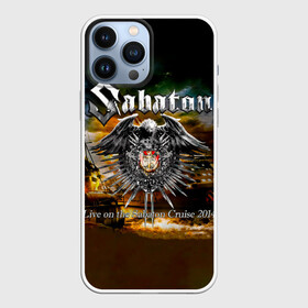 Чехол для iPhone 13 Pro Max с принтом Live on the Sabaton Cruise 2014 в Новосибирске,  |  | band | battles | bismarck | joachim broden | knightly armor | latin boot | panzerkampf | pr | rock | sabaton | war | атака мертвецов | бисмарк | войны | йоаким броден | латный ботинок | метал | ночные ведьмы | пауэр | рок группа | рыцарские дос