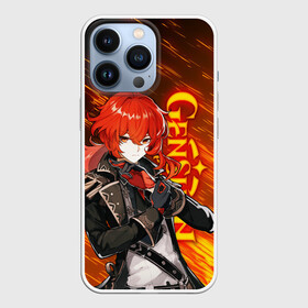 Чехол для iPhone 13 Pro с принтом GENSHIN IMPACT, ДИЛЮК  DILUC в Новосибирске,  |  | amber | anime | genshin impact | girl | jean | lisa | paimon | xiao | zelda | анемо | аниме | геншен импакт | геншин импакт | геншин эмпакт | геншинимпакт | девушка | игры | итто аратаки | кли | лиза | паймон | пеймон | персон