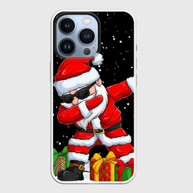 Чехол для iPhone 13 Pro с принтом SANTA, DAB в Новосибирске,  |  | 2021 | 2022 | bad | christmas | dab | happy | merry | merry christmas | new year | santa | snow | sweater | ugly christmas | winter | деб | дэб | зима | новогодний | новогодняя | новый год | рождественский | рождественский свитер | рождеств