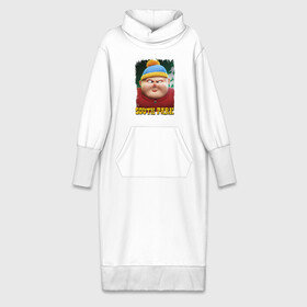 Платье удлиненное хлопок с принтом Eric Cartman | 3D | South Park в Новосибирске,  |  | cartman | south park | картман | картмен | саус парк | южный парк