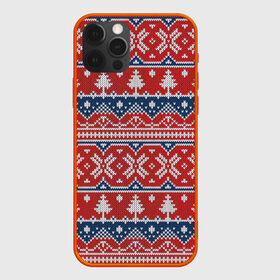 Чехол для iPhone 12 Pro Max с принтом New Year Pattern в Новосибирске, Силикон |  | background | christmas | christmas pattern | herringbone | holiday | knitted pattern | new year | pattern | snowflakes | texture | tree | вязаный узор | елка | елочка | новогодний узор | новый год | паттерн | праздник | рождество | снежинки | текстура | у