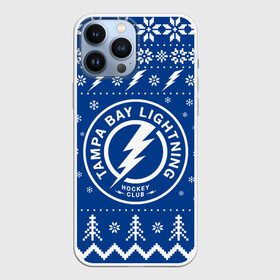 Чехол для iPhone 13 Pro Max с принтом Tampa Bay Lightning Новогодний в Новосибирске,  |  | 2021 | 2022 | christmas | hockey | lightning | merry christmas | new year | nhl | snow | tampa bay | tampa bay lightning | usa | winter | зима | лайтнинг | новогод | новогодняя | новый год | нхл | рождество | снег | спорт | сша | тампабэй |