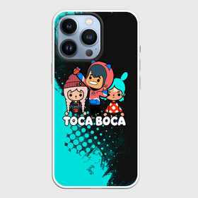 Чехол для iPhone 13 Pro с принтом Toca Boca Рита и Леон. в Новосибирске,  |  | toca boca | toca life world | игра | тока бока | тока бока лайф | туса воса