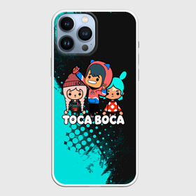 Чехол для iPhone 13 Pro Max с принтом Toca Boca Рита и Леон. в Новосибирске,  |  | toca boca | toca life world | игра | тока бока | тока бока лайф | туса воса