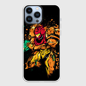 Чехол для iPhone 13 Pro Max с принтом Metroid Dread, Samus Aran в Новосибирске,  |  | action | metroid | metroid dread | samus aran | zdr | метроид дред | мэторойдо дореддо | робот emmi | самус аран