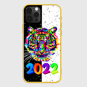 Чехол для iPhone 12 Pro с принтом НОВЫЙ ГОД 2022   НОВОГОДНИЙ ТИГР   ПОП АРТ   POP ART в Новосибирске, силикон | область печати: задняя сторона чехла, без боковых панелей | 2021 | 2022 | happy new year | merry christmas | new year | snow | tiger | winter | year of the tiger | год тигра | зверь | зима | новогоднее настроение | новогодние праздники | новый год | рождество | символ года | синий тигр | снег | хищн