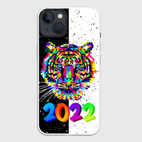 Чехол для iPhone 13 с принтом НОВЫЙ ГОД 2022   НОВОГОДНИЙ ТИГР   ПОП АРТ   POP ART в Новосибирске,  |  | 2021 | 2022 | happy new year | merry christmas | new year | snow | tiger | winter | year of the tiger | год тигра | зверь | зима | новогоднее настроение | новогодние праздники | новый год | рождество | символ года | синий тигр | снег | хищн
