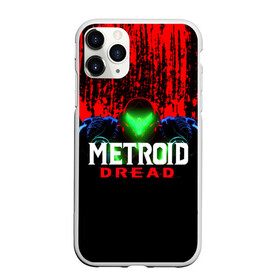 Чехол для iPhone 11 Pro Max матовый с принтом Metroid Dread Самус Аран и потеки крови в Новосибирске, Силикон |  | aran | dread | mercurysteam | metroid | nintendo | samus | samus aran | самус аран