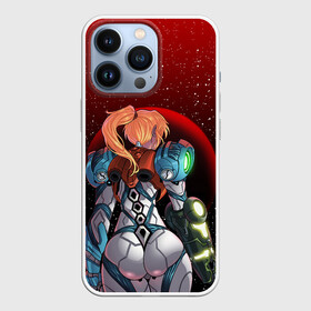 Чехол для iPhone 13 Pro с принтом Samus Aran | Metroid Dread в Новосибирске,  |  | cosmos | game | mercurysteam | metroid dread | metroid fusion | samus aran | space | игра | компьютерная игра | космос | метроид дреад | мэтройдо дореддо | самус аран | спейс